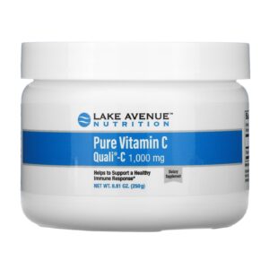 Lake Avenue Nutrition Vitamina C Pura Quali-C em Pó 250 g (881 oz)