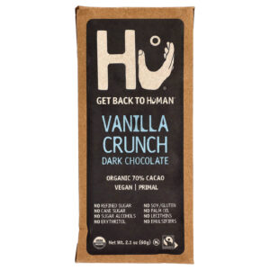 Hu Chocolate Amargo Crocante de Baunilha 60 g (21 oz)