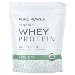 Dr. Mercola Proteína Whey Orgânica em Pó Pura Original 3825 g (135 oz)