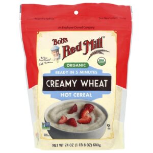 Bobs Red Mill Cereal Quente de Trigo Cremoso Orgânico 680 g (24 oz)