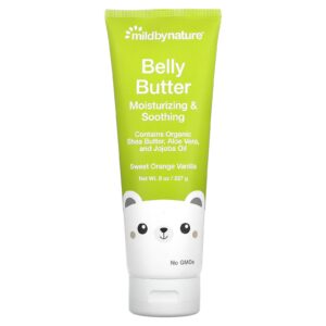 Mild By Nature Manteiga Abdominal Laranja e Baunilha 227 g (8 oz)