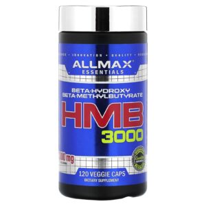 ALLMAX Essentials HMB 3000 120 Cápsulas Vegetais