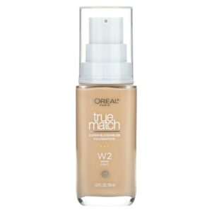 LOréal True Match Base Supermisturável Luz Quente W2 30 ml (1 fl oz)