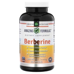 Amazing Nutrition Berberina 360 Cápsulas (500 mg por Cápsula)