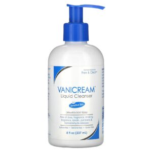 Vanicream Sabonete de Limpeza Líquido Para Peles Sensíveis Sem Perfume 237 ml (8 fl oz)