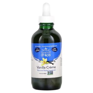 SweetLeaf Stevia Sweet Drops Creme de Baunilha 120 ml (4 fl oz)