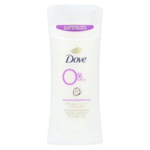 Dove Desodorante Sem Alumínio Coco e Jasmim Rosa 74 g (26 oz)