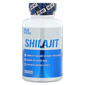 EVLution Nutrition Shilajit 400 mg 60 Cápsulas Vegetais