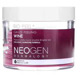 Neogen Dermalogy Bio-Peel + Tratamento Avançado Peeling de Gaze Vinho 30 Contagens 200 ml (676 fl oz)