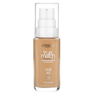 LOréal True Match Base Supermisturável W6 Meio Quente 30 ml (1 fl oz)