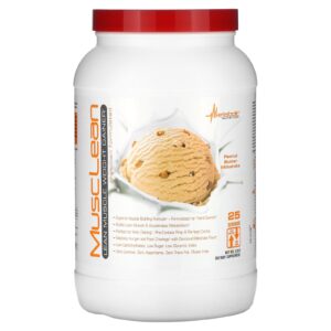 Metabolic Nutrition MuscLean Ganho de Peso Muscular Magro Milkshake de Manteiga de Amendoim 25 lb