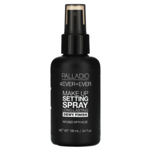 Palladio 4Ever + Ever Spray Configurações de Maquiagem Acabamento Orvalhado de Longa Duração 100 ml (34 fl oz)