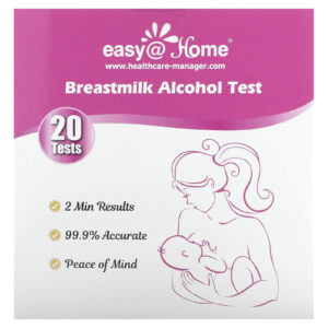 Easy@Home Teste de Álcool do Leite Materno 20 Testes