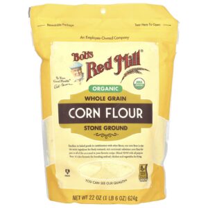 Bobs Red Mill Farinha de Milho Integral Orgânico 624 g (22 oz)