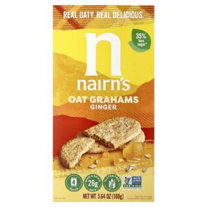 Nairns Aveia Grahams Sem Glúten Caule e Gengibre 160 g (564 oz)
