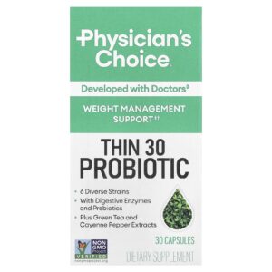 Physicians Choice Thin 30 Probiótico 30 Cápsulas
