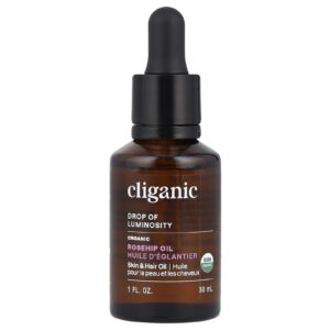 Cliganic Óleo de Rosa-Mosqueta Orgânico 30 ml (1 fl oz)