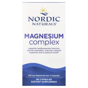 Nordic Naturals Complexo de Magnésio 90 Cápsulas