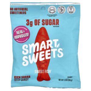 SmartSweets Peixe Doce Fruto Silvestre 50 g (18 oz)