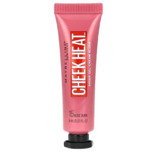 Maybelline Cheek Calor Blush Gel-Creme Sheer 15 Nude Burn 8 ml (027 fl oz)