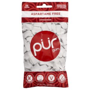 The PUR Company Goma de Mascar Canela 55 Pieces 77 g (272 oz)