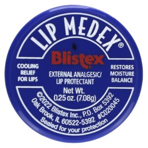 Blistex Lip Medex 3 Frascos de 025 oz (708 g) Cada