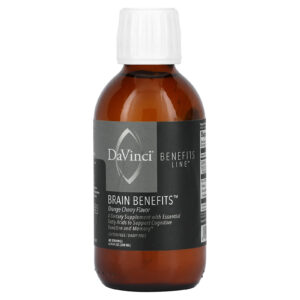 DaVinci Laboratories Linha Benefits Benefícios Cerebrais Cereja e Laranja 200 ml (676 fl oz)