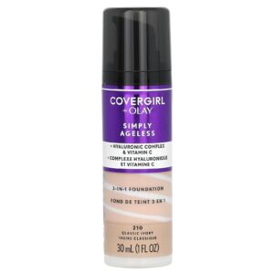 Covergirl Olay Simply Ageless Base 3 em 1 210 Marfim Clássico 30 ml (1 fl oz)