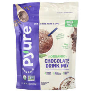 Pyure Mistura para Bebida de Chocolate Orgânico 205 g (723 oz)