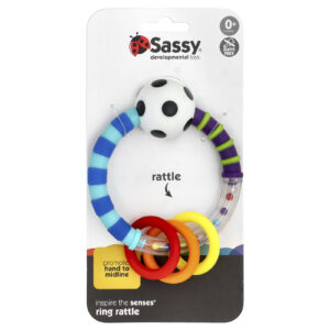 Sassy Inspire The Senses® Ring Rattle A partir de 0 Meses 1 Unidade