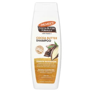 Palmers Fórmula de Manteiga de Cacau com Vitamina E Shampoo de Retenção de Comprimento 400 ml (135 fl oz)