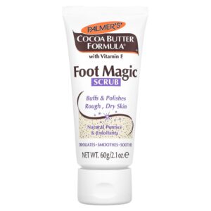Palmers Coconut Butter Formula® com Vitamina E Esfoliante Foot Magic 60 g (21 oz)