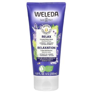 Weleda Sabonete Líquido Cremoso Relaxamento Lavanda + Bergamota + Extratos de Vetiver 200 ml (68 fl oz)