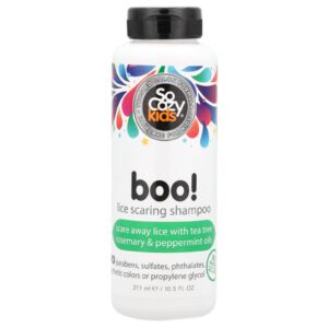SoCozy Crianças Boo! Shampoo para Cicatrão de Piolhos 311 ml (105 fl oz)