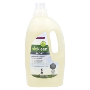 Biokleen Sport Líquido para Lavadoura de Roupas Lavanda e Eucalipto 189 l (64 fl oz)