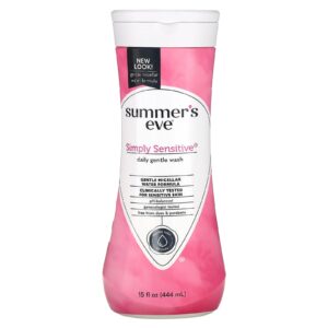 Summers Eve Sabonete Líquido Diário Suave Simply Sensitive 444 ml (15 fl oz)