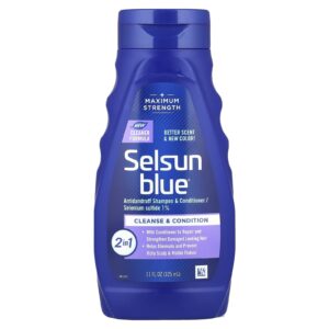 Selsun Blue Shampoo e Condicionador Anticaspa 2 em 1 325 ml (11 fl oz)