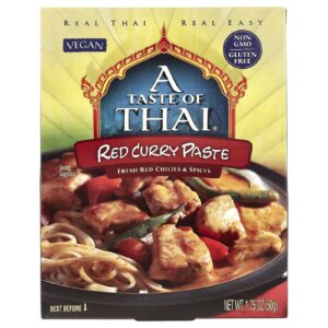 A Taste Of Thai Pasta de Curry Vermelho 50 g (175 oz)