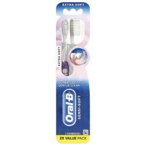 Oral-B Sensi-Soft Escovas de Dente Extrasuave 2 Escovas de Dente