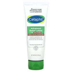 Cetaphil Loção para Alívio Avançado Pele Seca e Sensível Sem Perfume 226 g (8 oz)