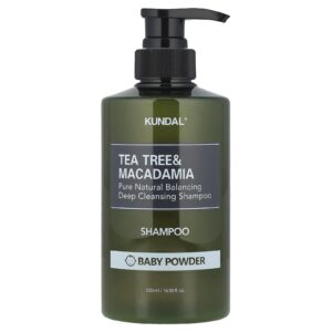 Kundal Shampoo de Melaleuca e Macadâmia Pó para Bebês 500 ml (169 fl oz)