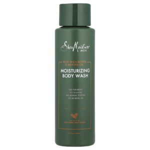 SheaMoisture Homens Manteiga de Karité Crua e Óleo de Mafura Sabonete Líquido Hidratante 444 ml (15 fl oz)
