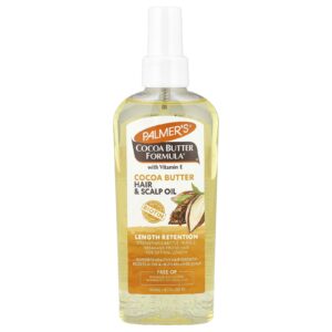 Palmers Cocoa Butter Formula® com Vitamina E Óleo do Couro Cabeludo e com Manutenção do Comprimento 150 ml (51 fl oz)