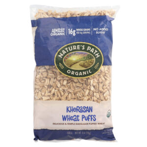 Natures Path Cereal Khorasan Wheat Puffs Orgânico 170 g (6 oz)