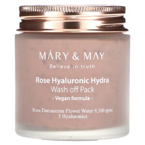 Mary & May Rose Hyaluronic Hydra Wash-Off Pack 125 g (44 oz)