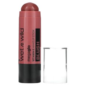 wet n wild MegaGlo Maquiagem com Vitamina E em Bastão Blush 1115047 Diga que Não é Rosa 6 g (021 oz)