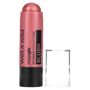 wet n wild MegaGlo Maquiagem com Vitamina E em Bastão Blush 1115544 Rosa Empoeirado 6 g (021 oz)