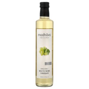 Madhava Vinagre de Vinho Branco Orgânico 169 fl oz