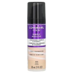 Covergirl Olay Simply Ageless Base 3 em 1 205 Marfim 30 ml (1 fl oz)
