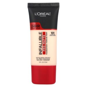 LOréal Base Pro- Matte Infalível 101 Marfim Clássico 30 ml (1 fl oz)